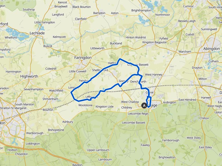 Marmalade (Great Cafe) Tolles Cafe Runde von Wantage RennradTour